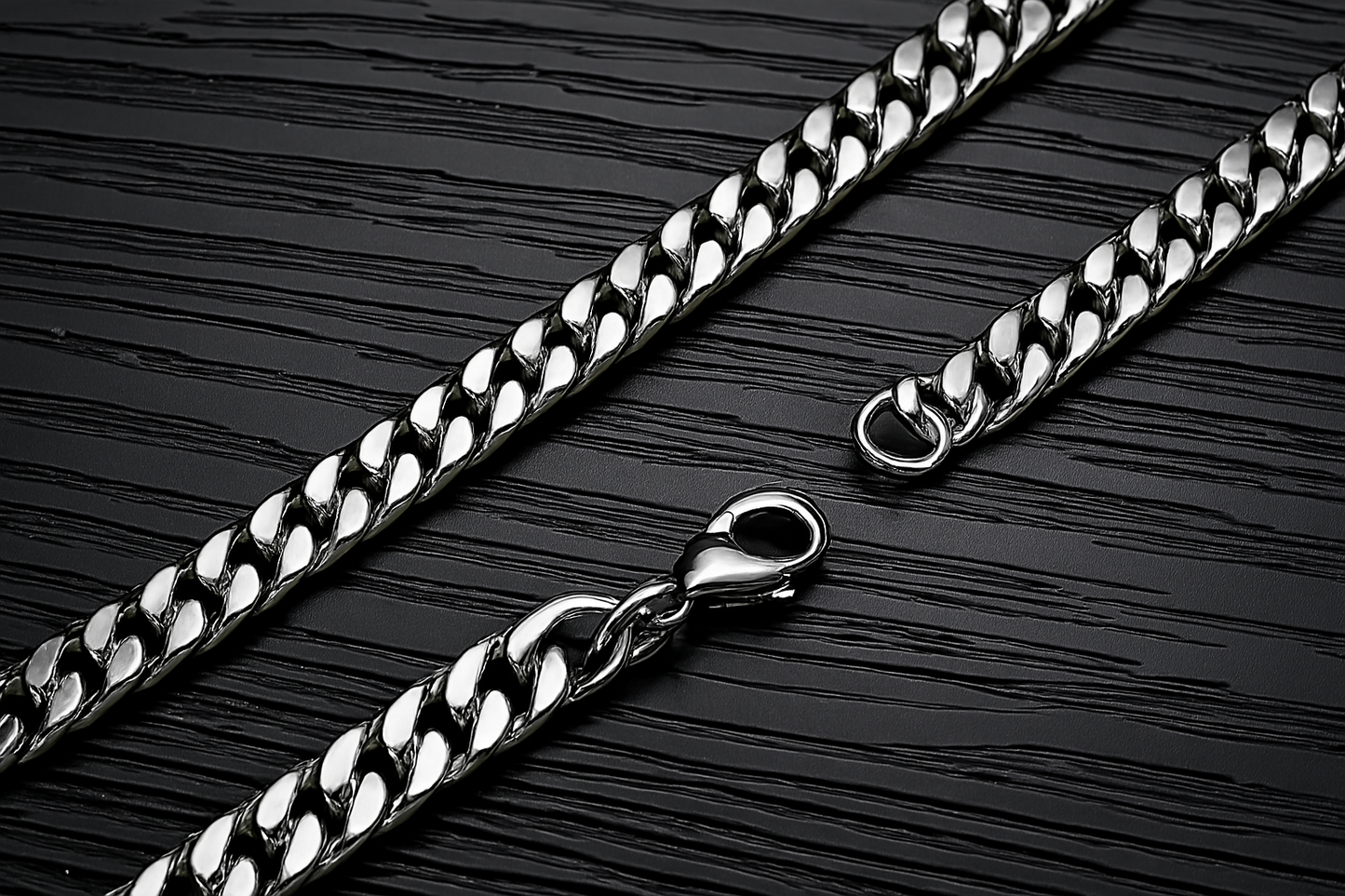 Edelstahl Cuban Chain