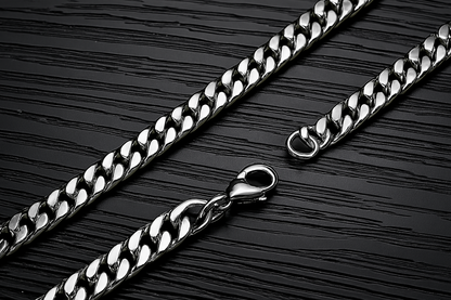 Edelstahl Cuban Chain